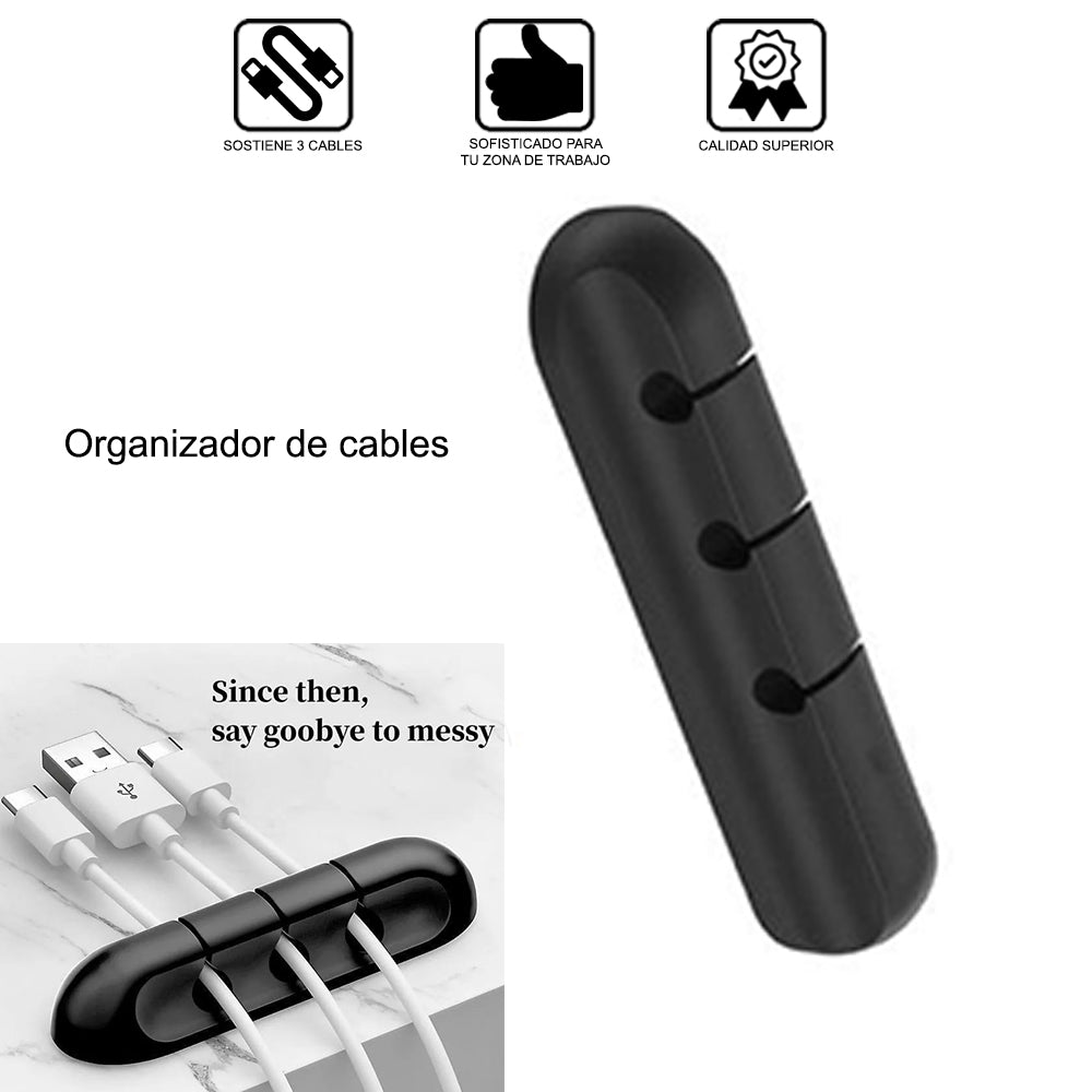 Organizador de Cables para Escritorio Profesional