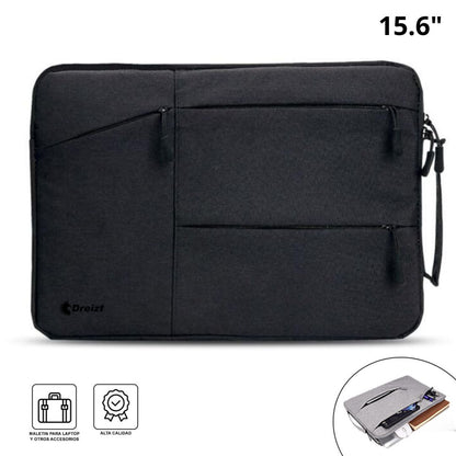 Funda Porta Laptop Notebook de 15.6 Pulgadas Negro