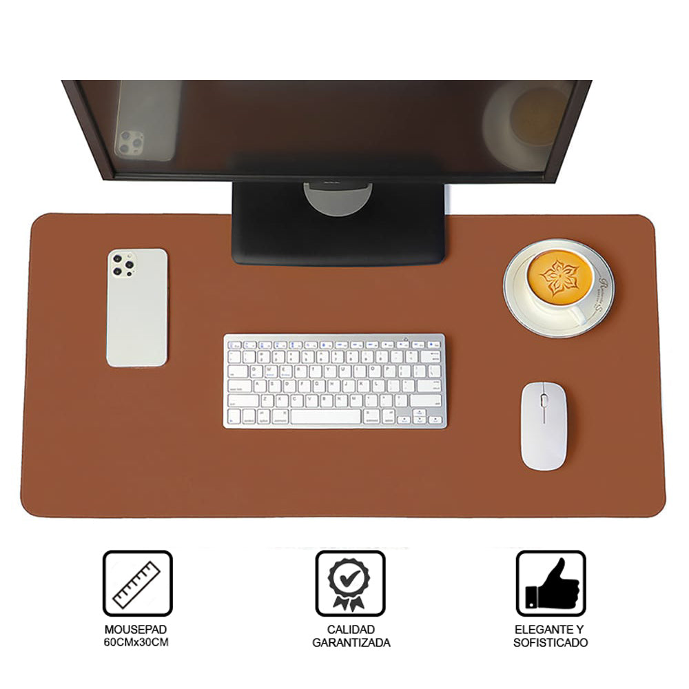 Mousepad para Escritorio Dreizt Marron Madera ADC210026