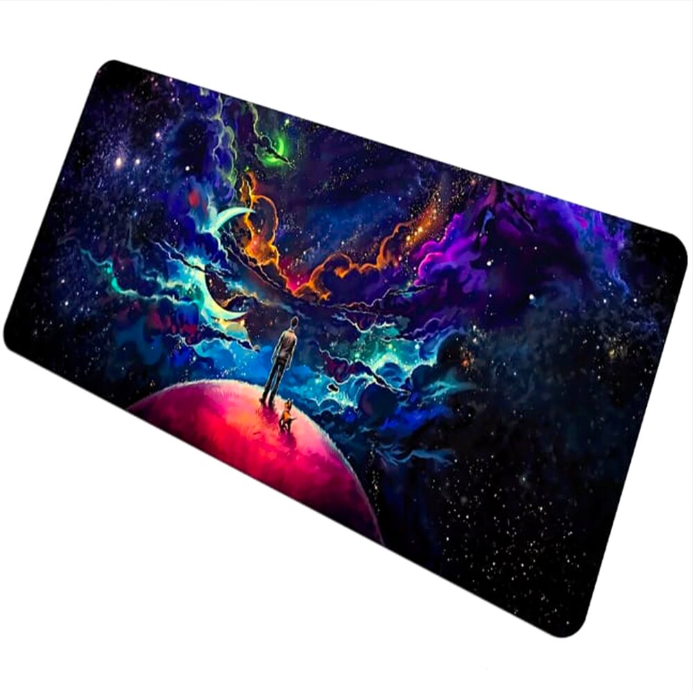 Mousepad Gamer Galaxia XL 80cm x 30cm Free Fire Call of Duty PUGB