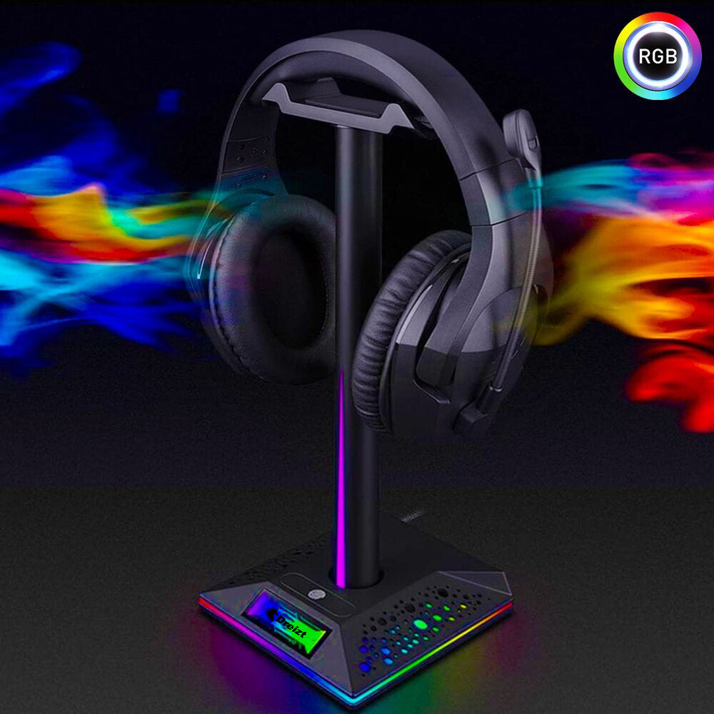 Soporte Parante para Audífonos Gamer Dreizt Rgb D6000 Pro